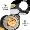 Cabilock Fruit Plate, Stainless Steel Plate, Dinner Plate, Salad Plate,