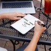 Quartet Portable Glass Dry-Erase Pad, 5" x 8", Closeable Cover,