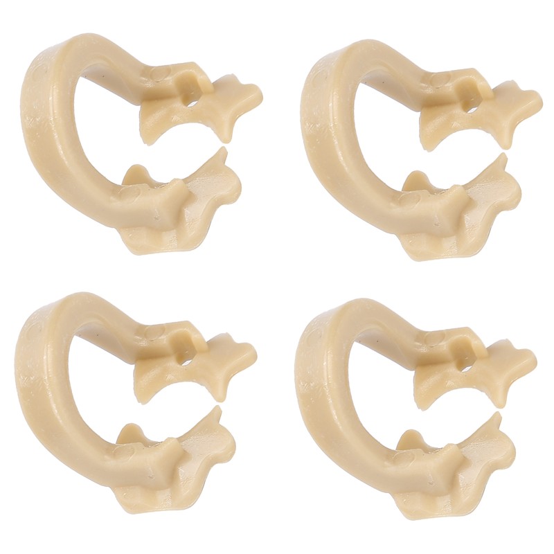 4pcs Resin Dental Dam Clamps Barrier Clip Dental Materials Tool