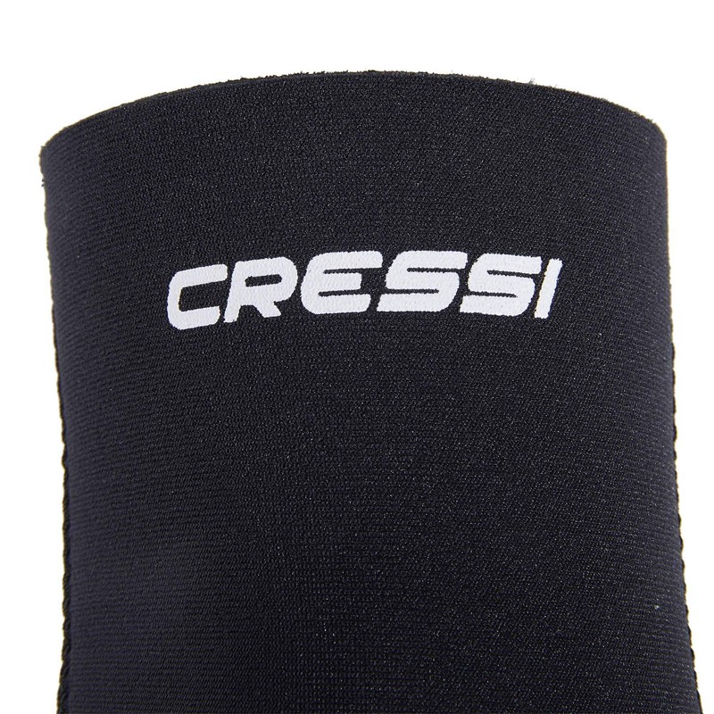 Cressi Neoprene Resilient Ultra Stretch Diving Socks - Black, X-Large