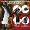 Electric Wine Aerator Pourer - Portable Electric Wine Decanter Set,