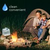 ElifeAcc BPA Free Collapsible Water Container with Spigot, Camping Water