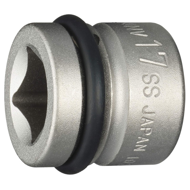 TONE Impact Short Socket 4NV-17SS Insertion Angle 0.5 inch (12.7