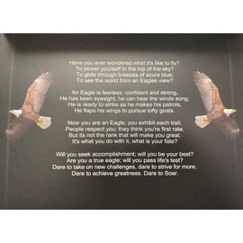 Dare to Soar Graduation Gift Keepsake Box - Graduate Edition Memory Box - Ideal for Photos, Cards, Grad Memorabilia