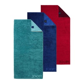 Joop! Classic Doubleface 1600 hand towel, black 90, guest towel, 30 x 50 cm