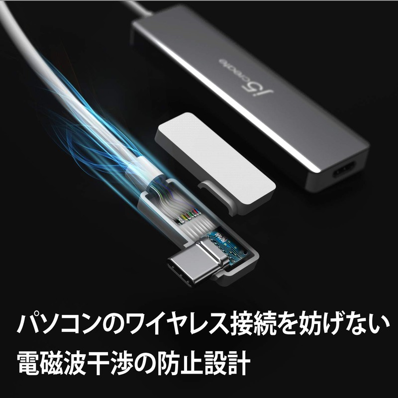 j5create JCD372-EJ USB Type-C 3.1 Gen2 SuperSpeed + Mini Dock