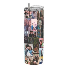Termo Skinny Café 20 Oz K-drama True Beauty #17