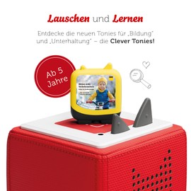 tonies Clever Toniebox, ADAC – My First Traffic School, Knowledge Radio Play for Children from 5 Years, Playing Time Approx. 35 Minutes