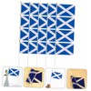 BIUDECO Hand Waving Scottish Flags 20pcs Mini Flags for Sports