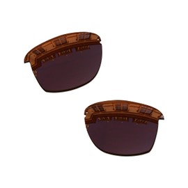 Vonxyz Lenses Replacement for Oakley Unstoppable OO9191 Sunglass - Bronze Brown Polarized