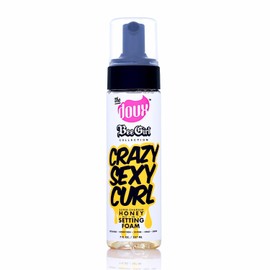 The Doux Crazy Sexy Curl Honey Setting Foam for All Hair Types, Detangles, Defines & Conditions, 207 ml (Pack of 1)