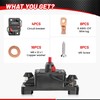 RED WOLF 4 Pack 100Amp Circuit Breaker Manual Reset Switch
