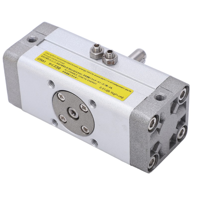 Pneumatic Rotary Actuator Aluminum Alloy Double Sealing Powerful Rack Type