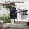 Full Motion TV Wall Mount Articulating Arms Swivel Tilt Rotation