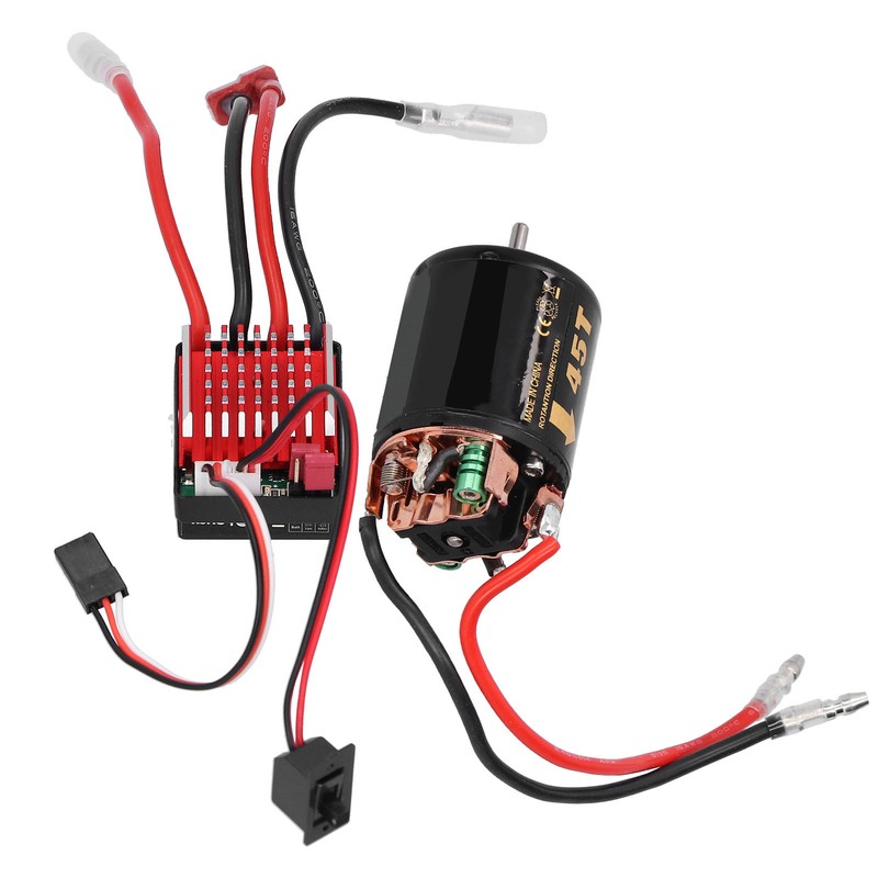 540 Brushed Motor 360A ESC with T Plug Accessory Fit