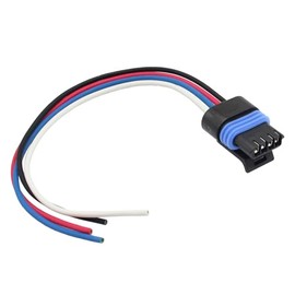 12102678 IP1025 PT2296 IAC Valve Connector Pigtail 4 way Flat 1992-2004 GM Idle Air Control Valve IAC2