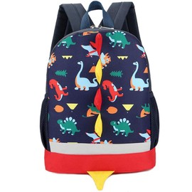 Kids Toddler Backpack Cute Dinosaur Backpack Boys Girls Nursery Bag School Bag Lunch Bag Travel Backpack Daypack with Panda Keychain Birthday for Child 2-6 Years Old