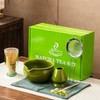 5Pcs Matcha Whisk Set, Ceramic Matcha Bowl and Bamboo Matcha