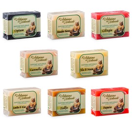 L'Artigiana del Naturale - Scented Plant Soap Set of 8 (ADN-VEGETALI4)