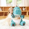 EARTHSOUND Giant Dinosaur Stuffed Animal Plush Toy,Large Jumbo 23" Cute