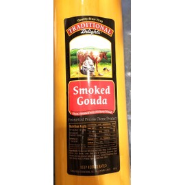 Traditional Delights Smoked Gouda Oven Smoked with Hickory Wood ~6lb