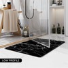 COCIVIVRE 3 Pieces Bath Mat Sets, Toilet Mats, Non-Slip, Water