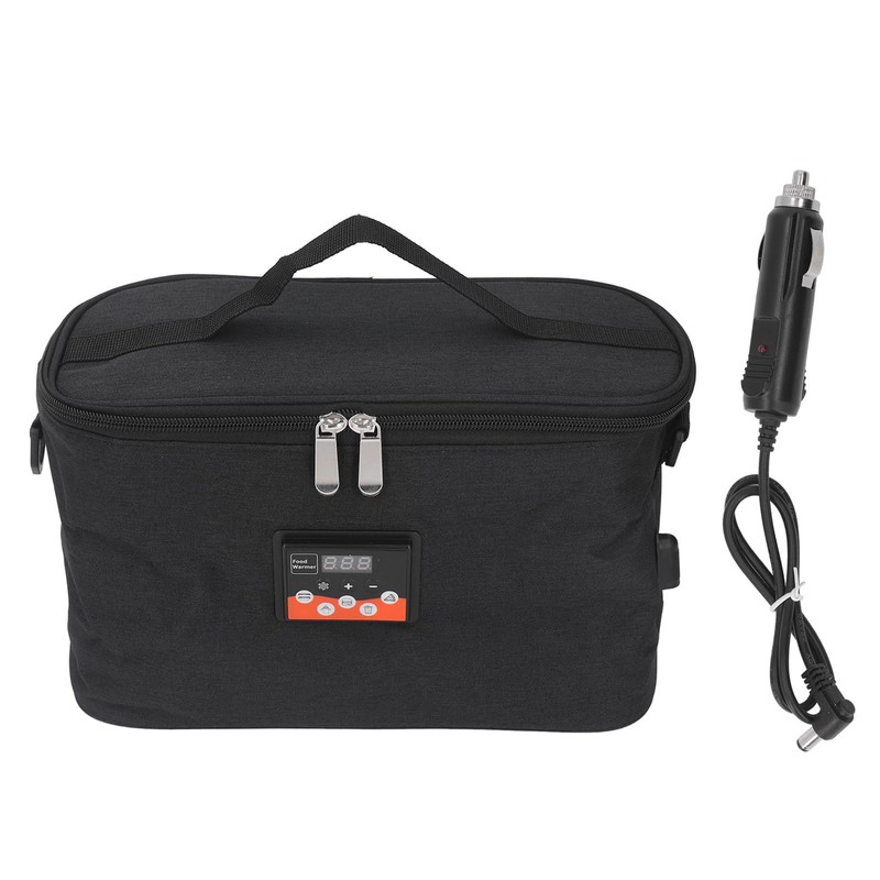 Car Food Warmer Bag for Travel & Camping, 8L Portable