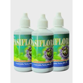 Gotas Extracto De Pasiflora Infusión 60 Ml (3 Pzas)