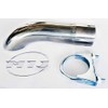 Curl Down Exhaust Tail Pipe Clamp On Curve Downwards Tip