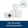 Camco 40276 Toilet Tissue, 1 Pack of 4 Rolls, White