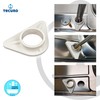 Tecuro Plastic Sink Reinforcer - Stabiliser for Fittings on Stainless