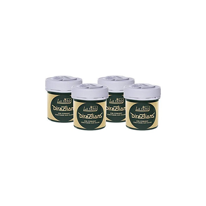4 x La Riche Directions Semi-Perm Hair Colour,4X 88ml, Alpine