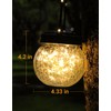 Solar Lanterns Solar Lights Outdoor Waterproof 6-Pack, Solar Powered Hanging