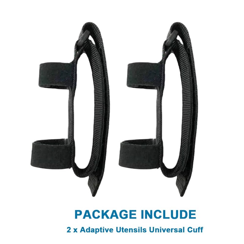 Adaptive Utensils Universal Cuff for Hand Tremors - Spoon &