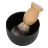 2pcs / Set Shaving Soap Bowl Shaving Brush Beard Brush