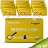 Fresnel Lens 4X Magnifier Pocket Wallet Credit Card Size •