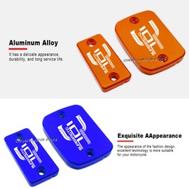 Motorcycle Accesories CNC Aluminum Front Brake Reservoir Fluid Tank Cover For enduro 701 supermoto svartpilen 701 2016 2017 2018-2023 (black)