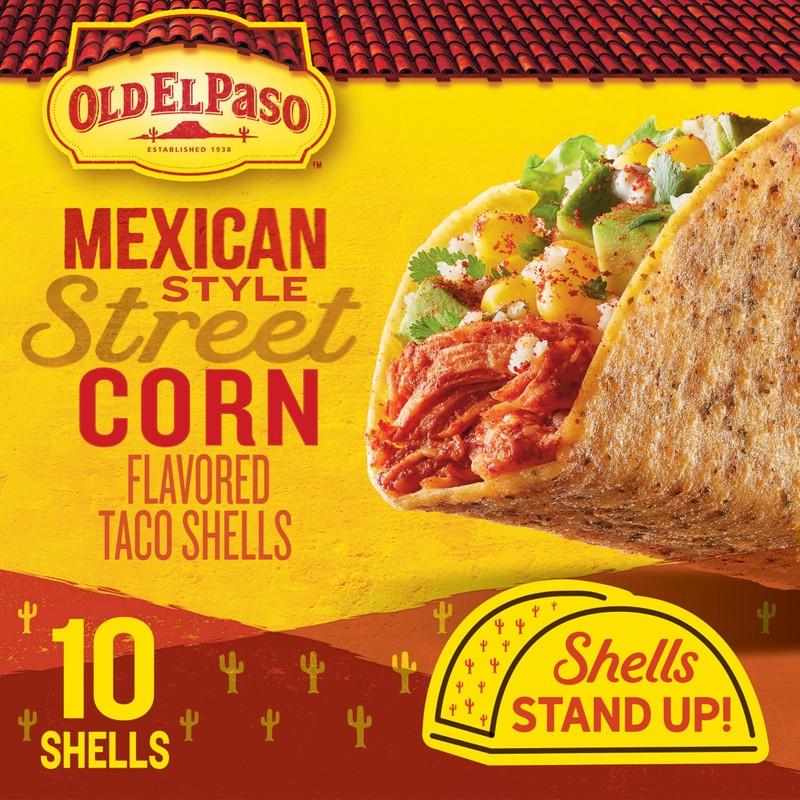 Old El Paso Stand 'N Stuff Taco Shells, Mexican Style