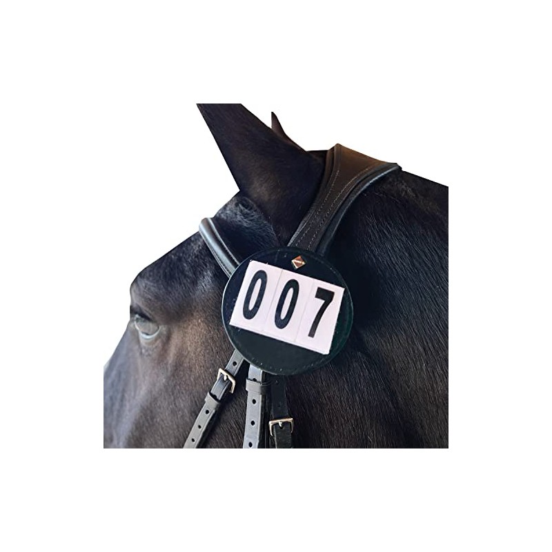 Equetech Luxe Dressage Bridle Number Holders - 2 colours NEW