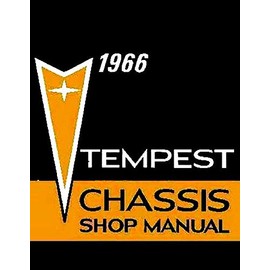 1966 Pontiac Tempest Lemans GTO Shop Service Repair Manual OEM