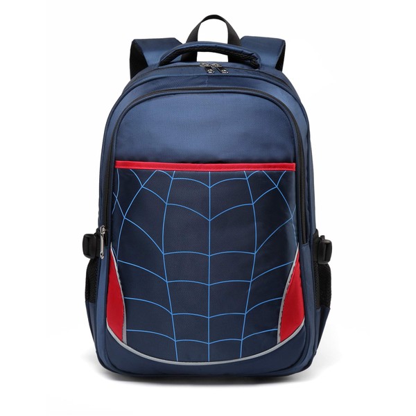 BLUEFAIRY Boys Backpack for Kids Elementary School Bags Durable Kindergarten Bookbags (Royal Blue)