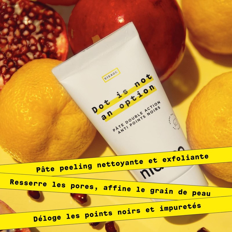 Anti-blackhead paste with dual effect dot is not an option