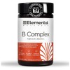 Complejo B Completo, 673mg, Hecho por PiSA, Natural, Vitaminas B1,