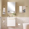 Juego de 4 Piezas de Accesorios de baño de Acero