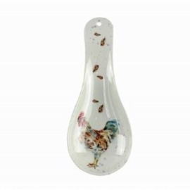 Country Cockerel Spoon Rest