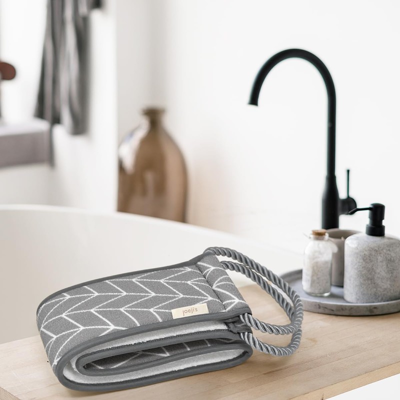 Joejis Back Scrubber for Shower - Eco-Friendly Natural Plant Fibre