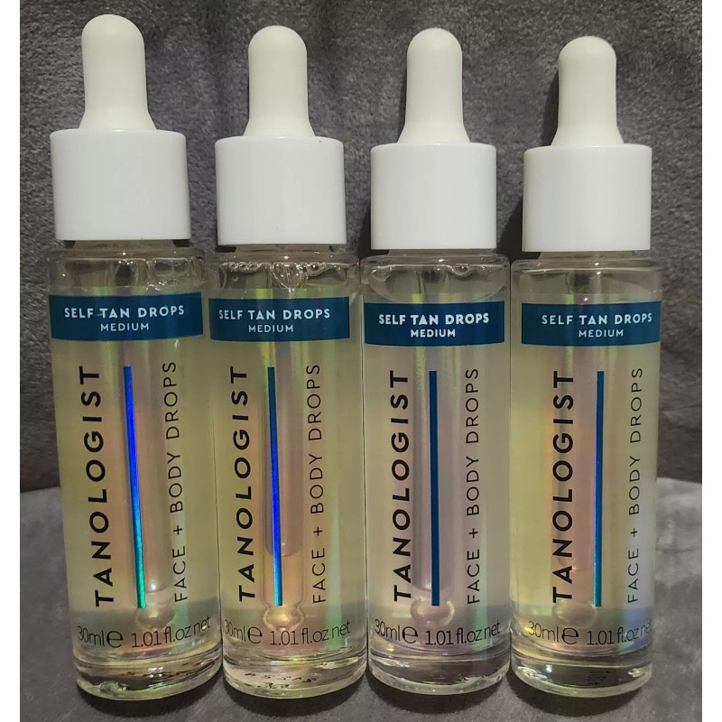 Tanologist Self Tan Drops, Face + Body Drops ~ MEDIUM