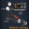 6 Gang Switch Panel, Nirider 12V Universal Circuit Control System