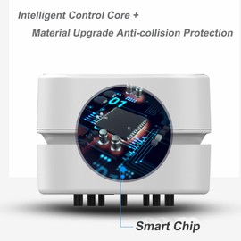 Vishui Upgrade Desk Vacuum Cleaner, Rechargeable Mini Table Dust Vaccum Cleaner, Cordless Energy Saving High Endurance Up to 180mins, Cleaning for Hairs, Crumbs, Computer Keyboard