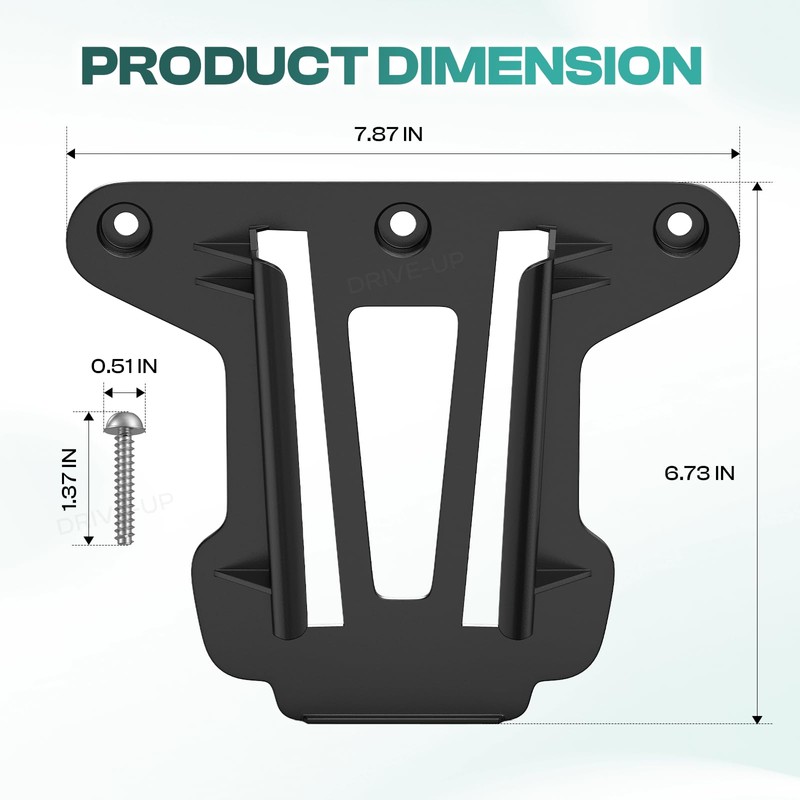 Drive-up Club Car Golf Cart OEM Cooler Sandbox Mounting Bracket